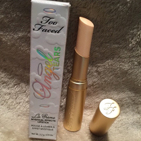Too Faced Angel Tears La Creme Lipstick 💋 - Picture 3 of 8